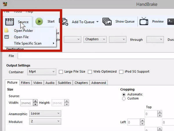 Use o Handbrake para converter MKV para MP4