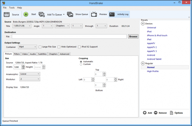 Handrem F4V Converter