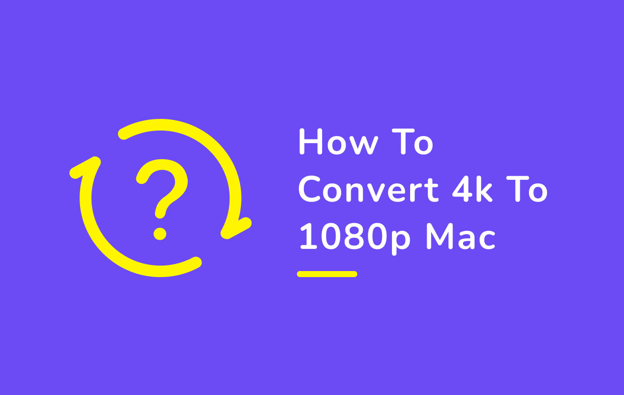 How to Convert 4K to 1080P on Mac