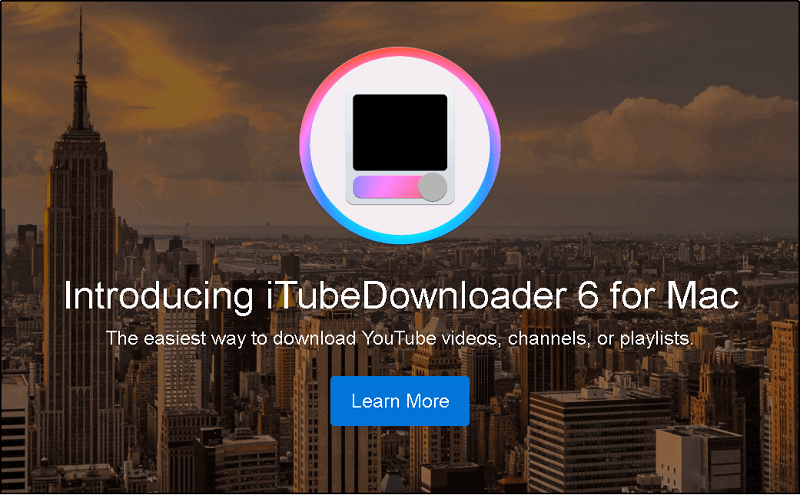 Downloader iTube para Mac para converter YouTube em MP3