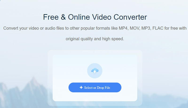 Conversor de vídeo gratuito iMyMac