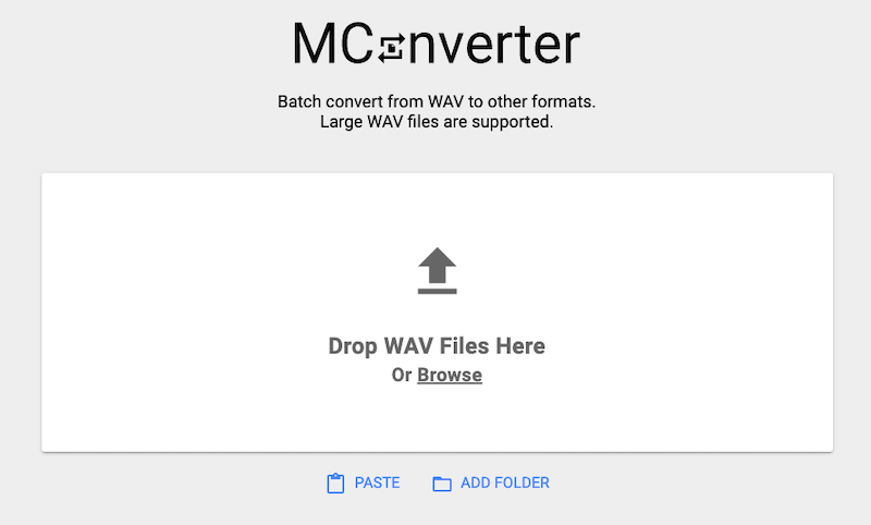 在 MConverter 上将 WAV 转换为 AC3