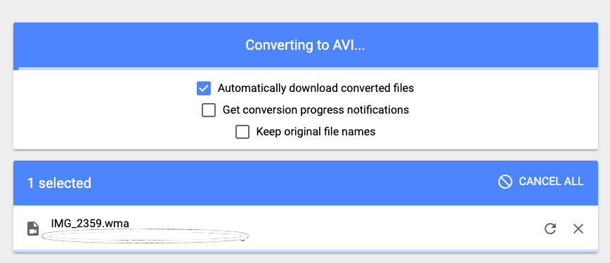 Convert Your WMA Files to AVI Format Using MConverter.eu