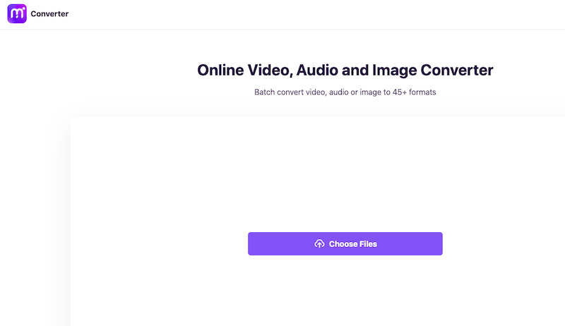 Converter MKV para MOV em Media.io