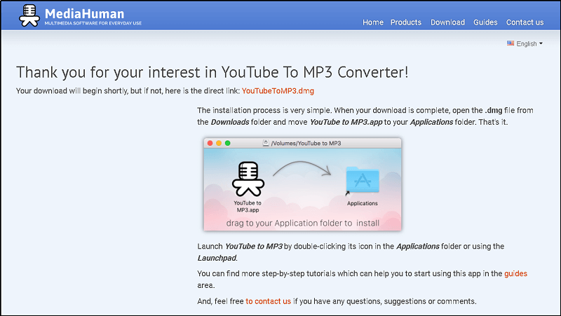 MediaHuman YouTube 到 MP3 下载器