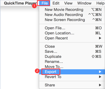 Como converter MOV para MP4 no Mac usando o QuickTime 7 Pro