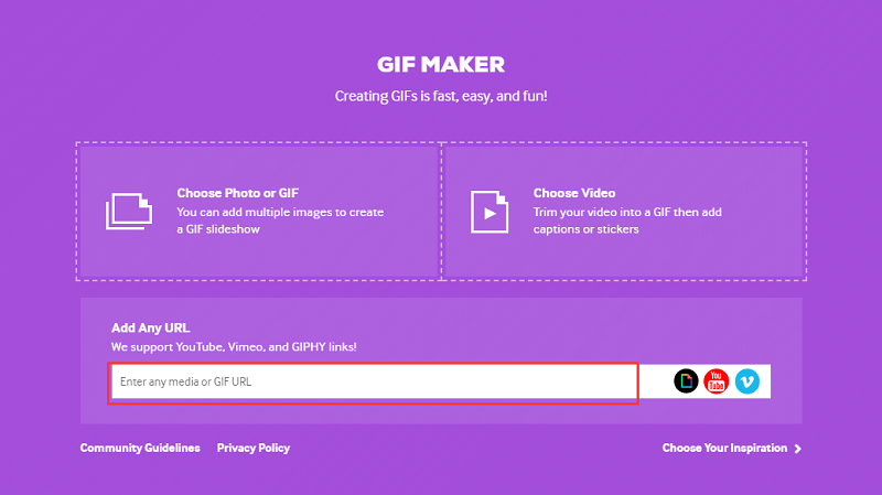 Converteer MP4 naar GIF met Giphy's GIF Maker