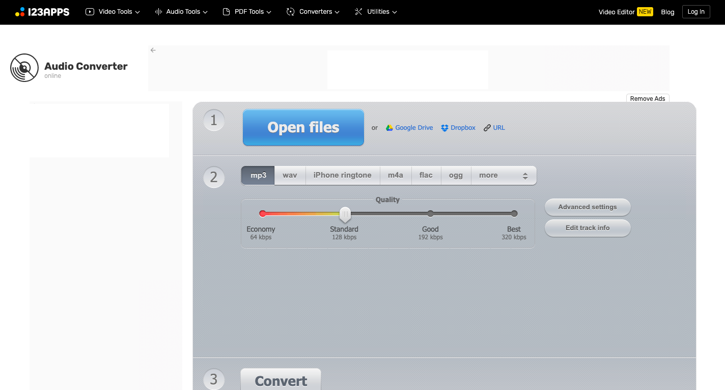 M4A在线转换器-Audio-Converter.com