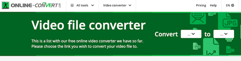 Free Video Converter: Online-Convert.com