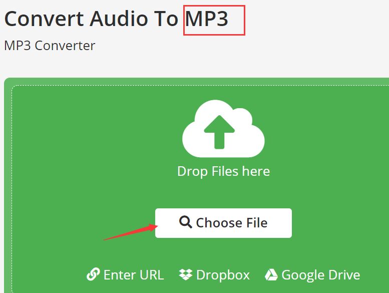 Konwertuj pamięć RAM na MP3 online