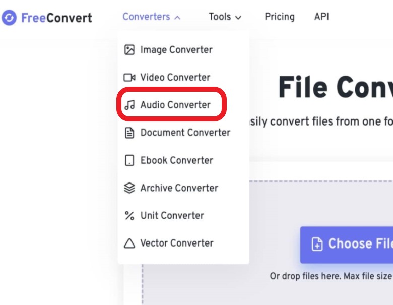 Gratis online FLAC naar AAC-converter