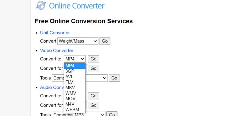 Online & Free MTS Video Converter