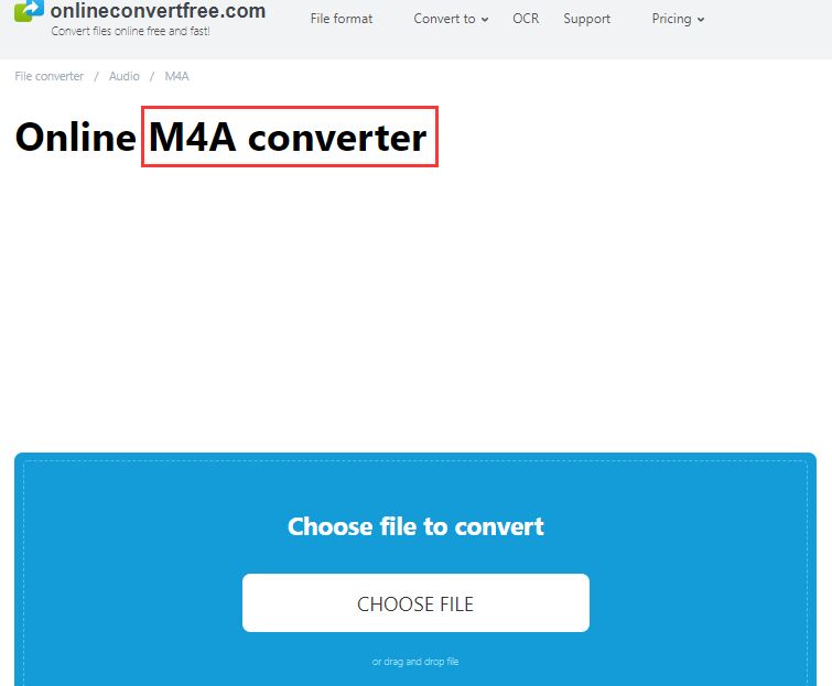 Convert M4A to WMA for Free
