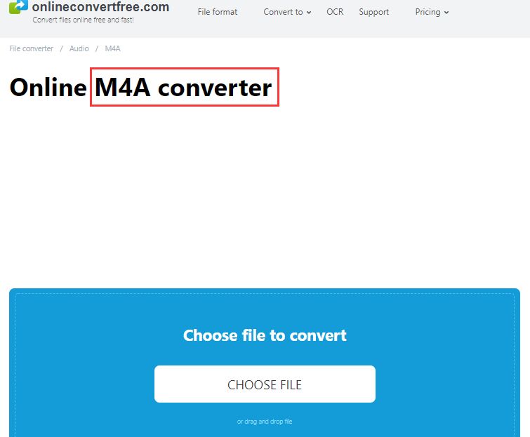 Converteer M4A gratis naar WMA