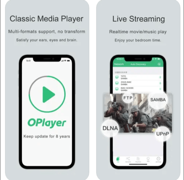 OPlayer Lite Play FLV