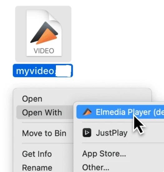 Stappen om WMV-bestanden op Mac af te spelen met Elmedia Player