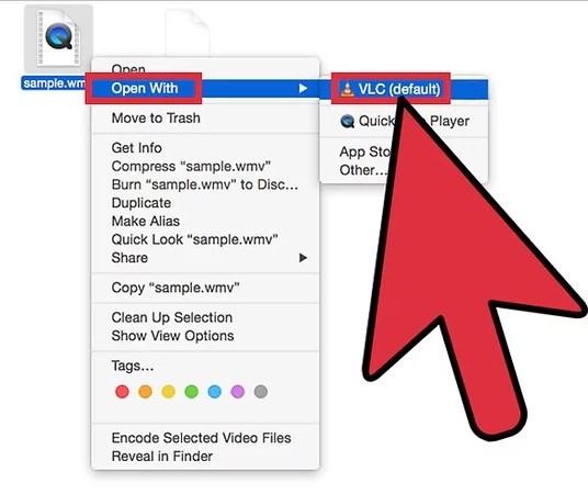 Use VLC Media Player to Play WMV File on Mac