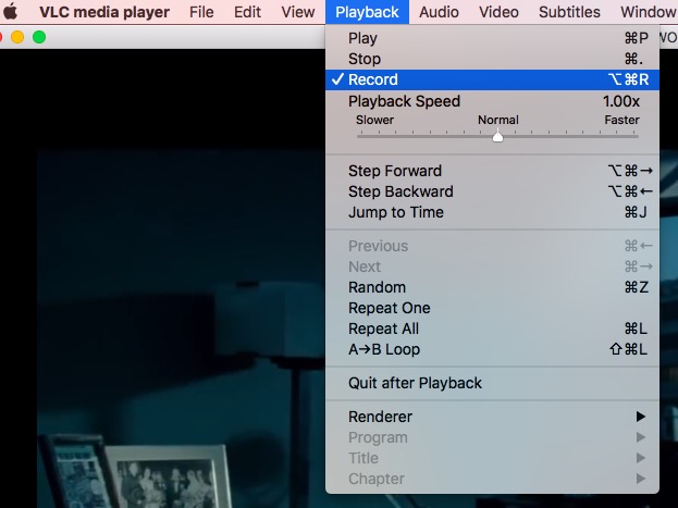 Przytnij wideo w VLC na Macu