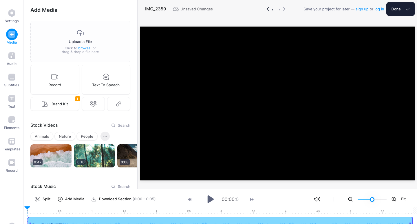 VEED Video To Audio Converter