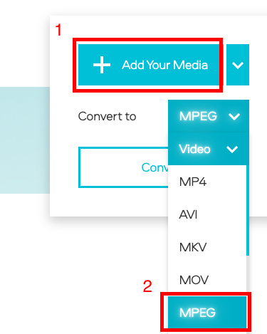 كيفية تحويل M4A إلى MPEG باستخدام محول الفيديو