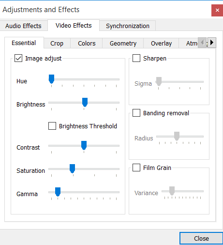 在Windows 10中增亮视频