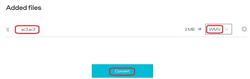 Converteer gratis AC3-bestanden naar WMA
