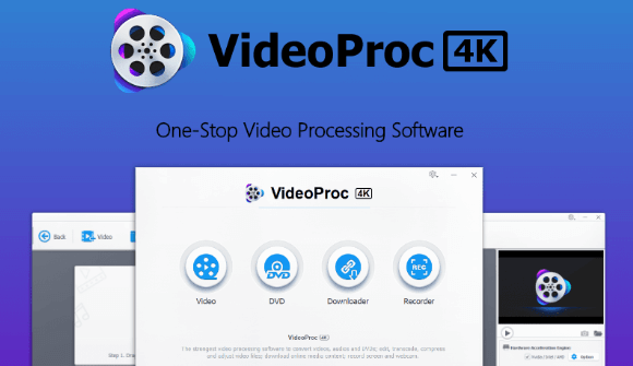 VideoProc 4K محول الفيديو