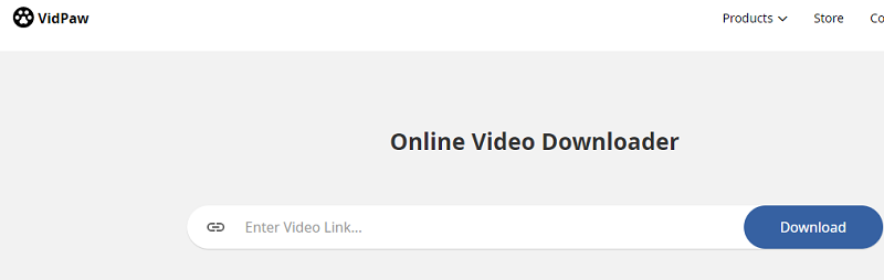 Downloader de vídeo VidPaw Online 4K