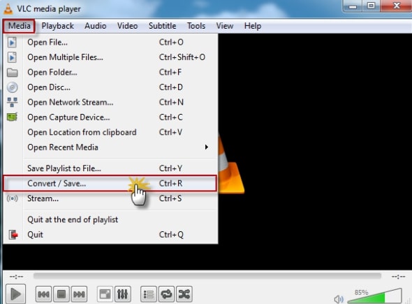 Convert MP4 to WMA Using VLC