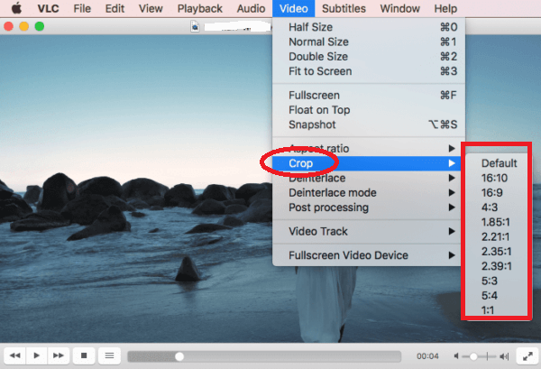 Cortar um vídeo no Mac em VLC