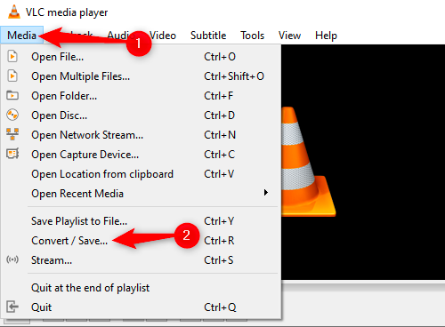Convert WMV to MOV on Windows Using VLC Media Player
