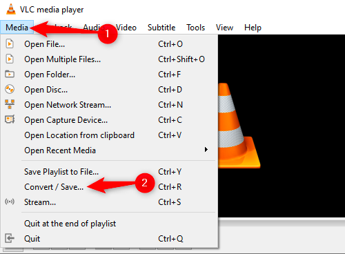 Converta WMV para MOV no Windows usando o VLC Media Player