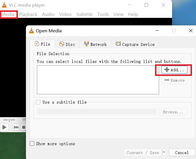 Converteer SWF naar MOV met VLC Media Player