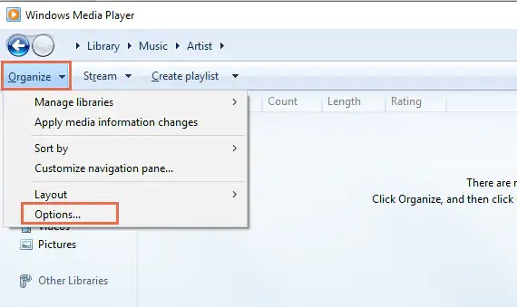 Converteer MP4 naar WMA met Windows Media Player