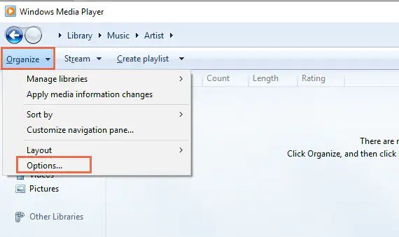 Convert MP4 to WMA Using Windows Media Player