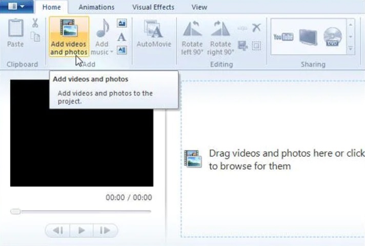 Converta WLMP para WMV com o Windows Movie Maker