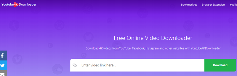 Internetowy program do pobierania filmów 4K z YouTube