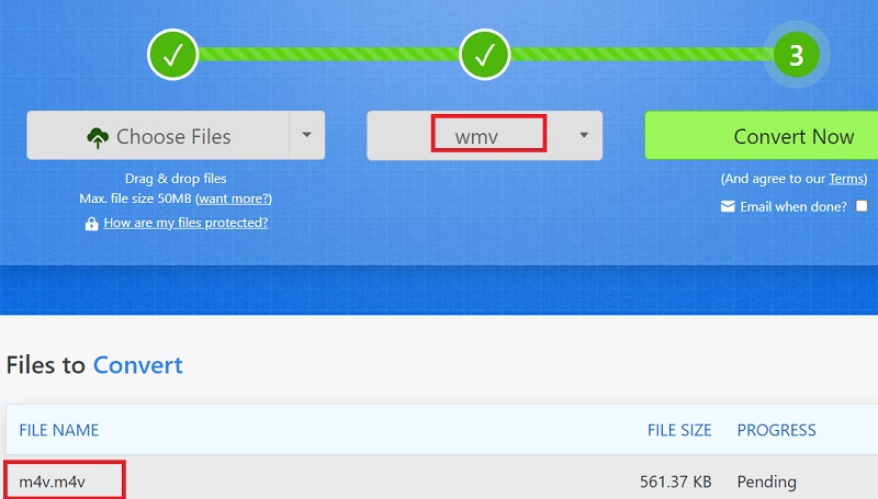 Verander M4V gratis in WMV