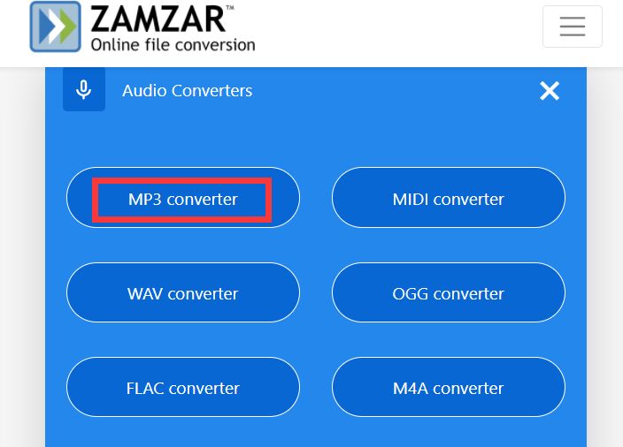 Converteer MP3 naar WMA online